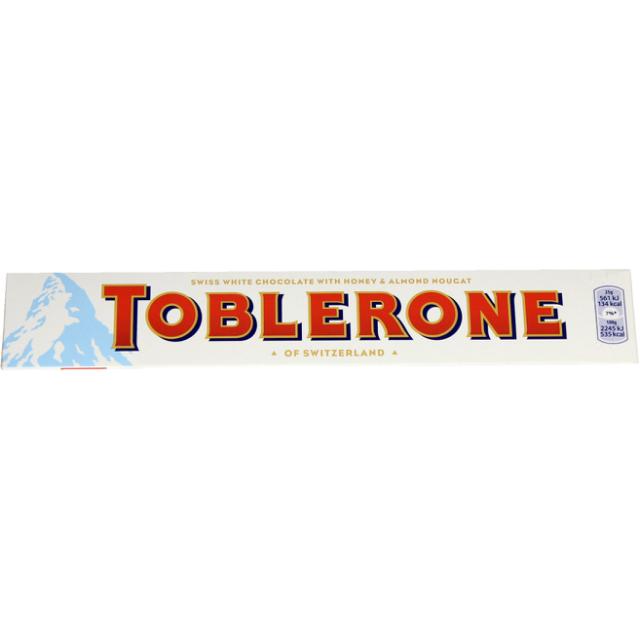 Toblerone White Bar 100 g