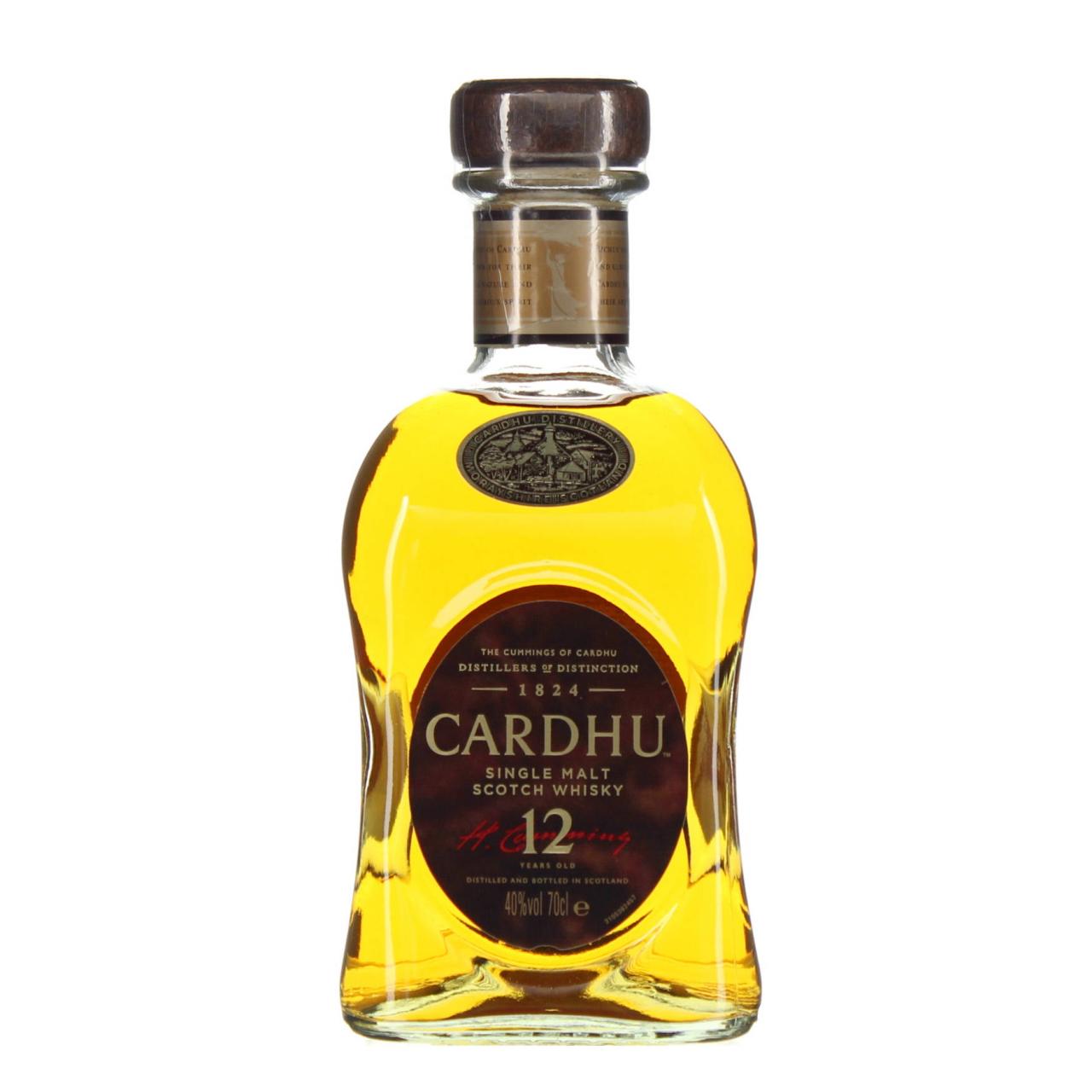 Cardhu Single Malt Scotch Whisky 12 J. 40% 0,7l 