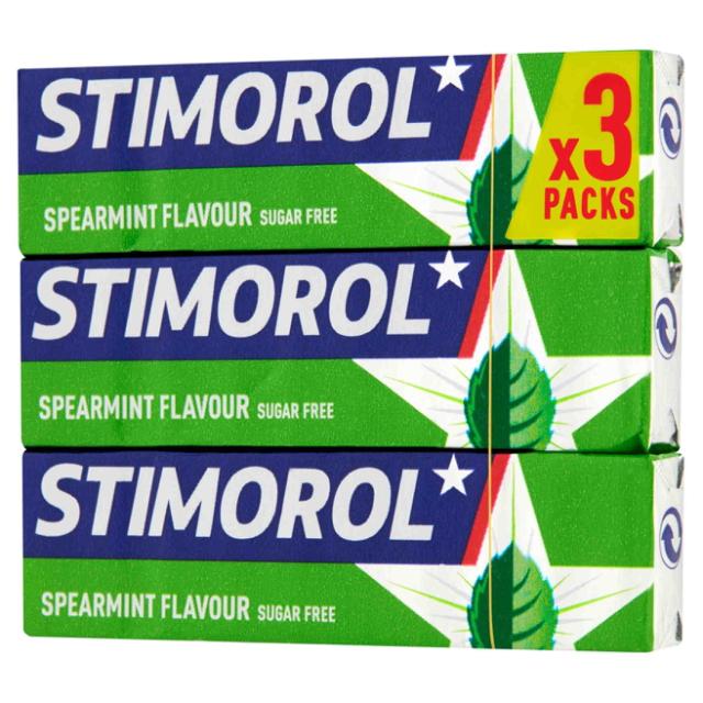 Stimorol Spearmint 3stk 42g Sugar Free