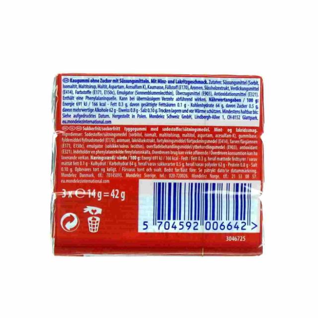 Stimorol Original 3stk 42g Sugar Free