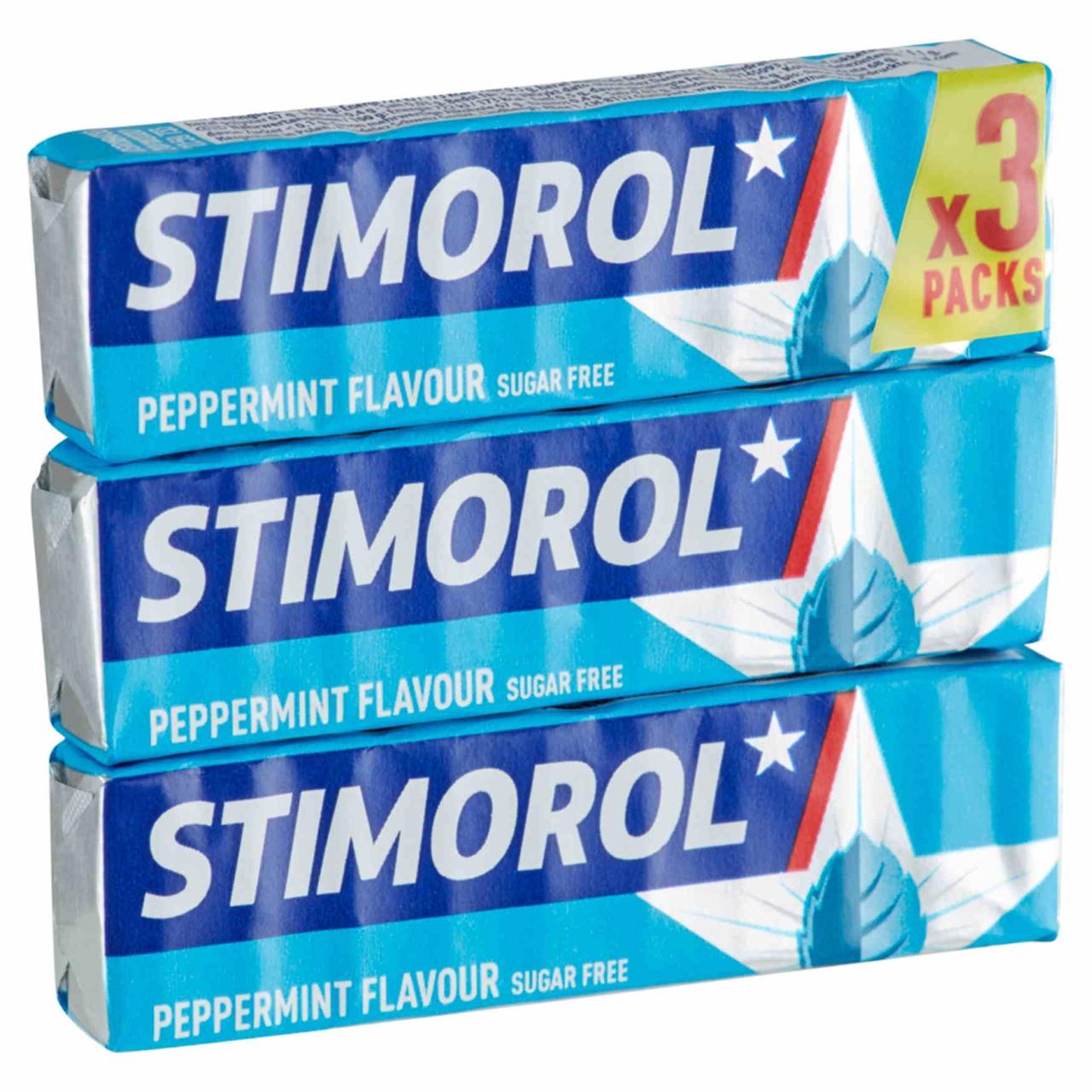 Stimorol Peppermint 3stk 42g Sugar Free