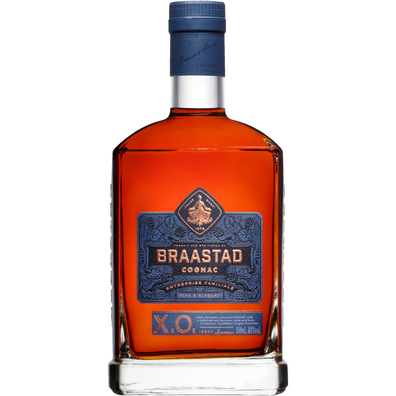 Braastad Cognac XO 40% 1,0l