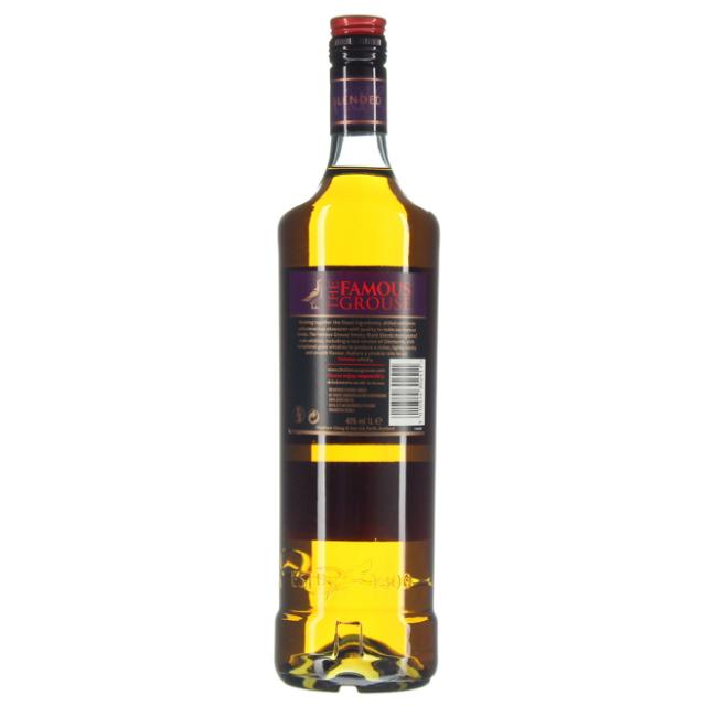 The Famous Grouse Smoky Black Whisky 40% 1,0l