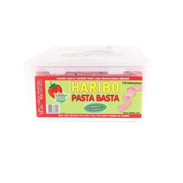 Haribo Pasta Basta Erdbeer Dose 150 St 1125g