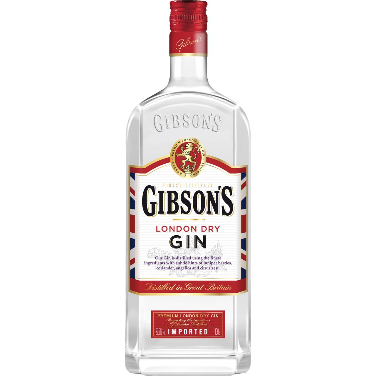 Gibson's Gin 37,5% 1,0l