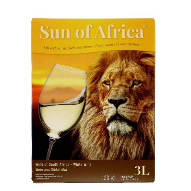 Sun of Africa Cape White 12,5% 3,0l Display