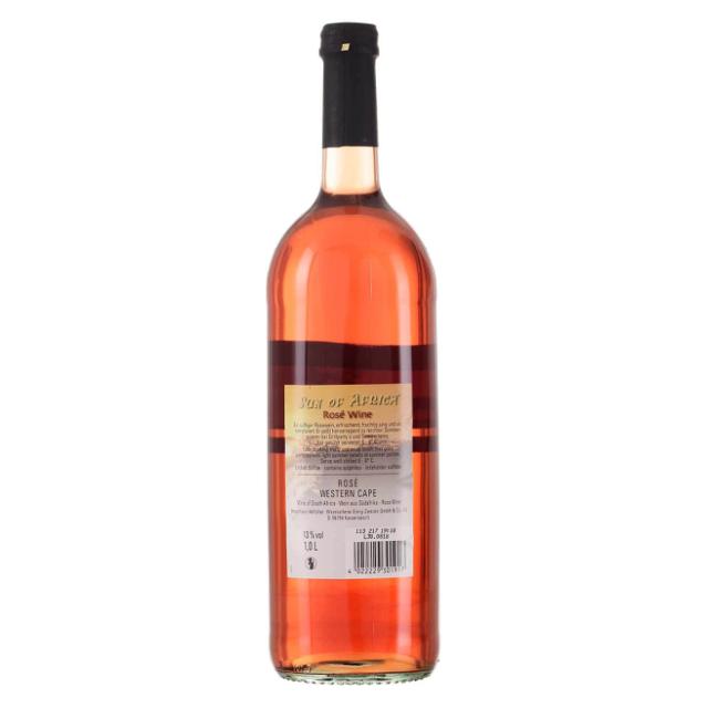 * Sun of Africa Cape Rosé 13% 1,0l