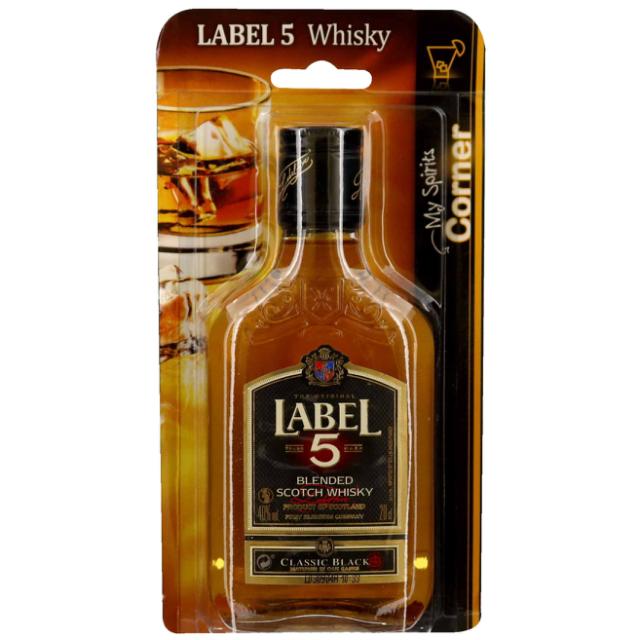 Label 5 Blended Scotch Whisky 40% 0,2l