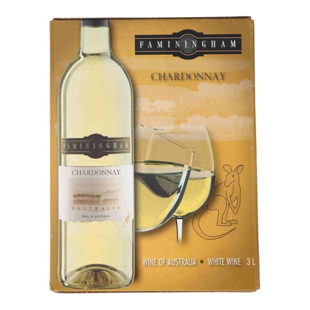 * Faminingham Chardonnay 13% 3,0l