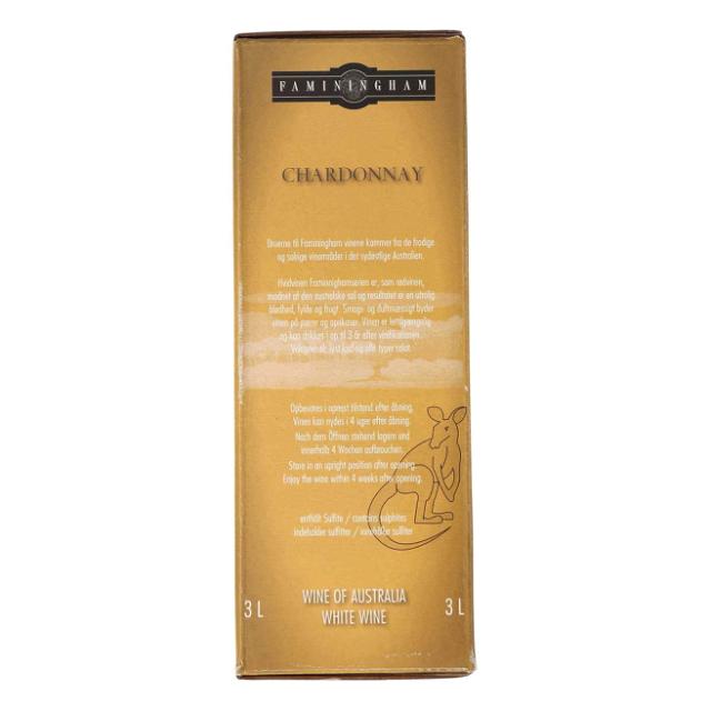 * Faminingham Chardonnay 13% 3,0l