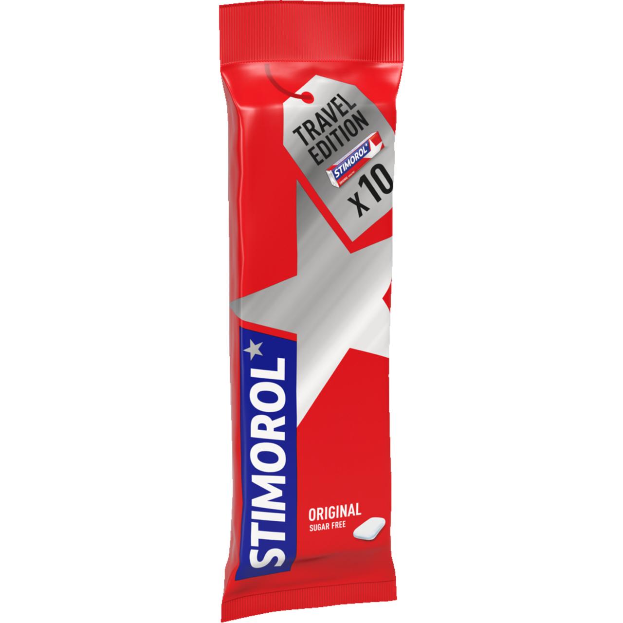 Stimorol Original Sukkerfri/Zuckerfrei tyggegummi/Kaugummi 10stk 140g