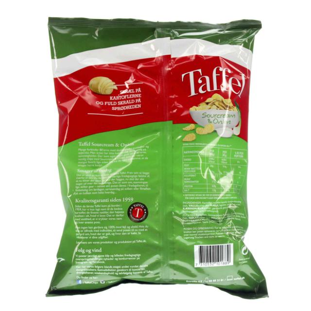 Taffel Sourcream & Onion 175 g