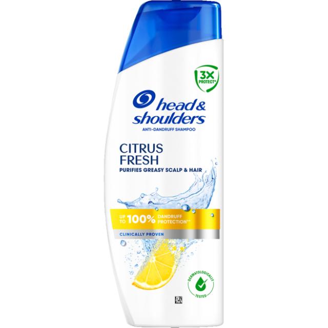 Head & Shoulders Shampoo Citrus 250 ml