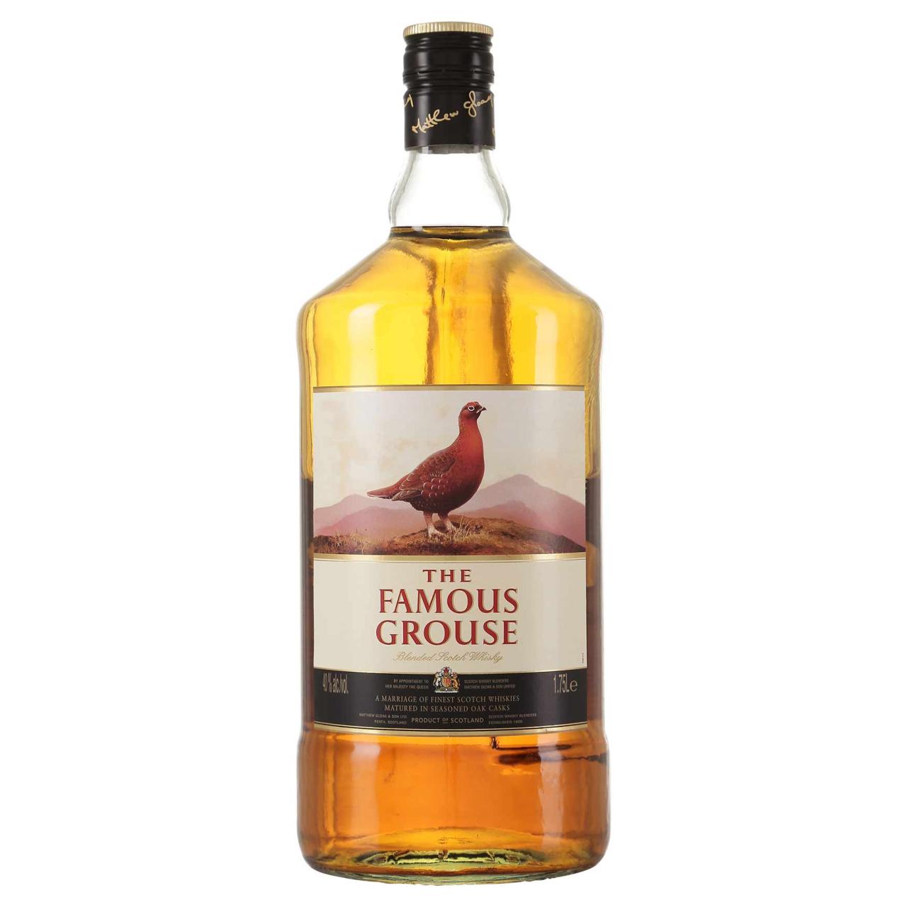 The Famous Grouse Blended Scotch Whisky  40% 1,75l