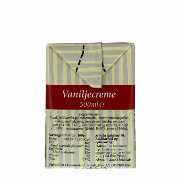 Skælskør Dessert Creme m. Vanilje 500ml