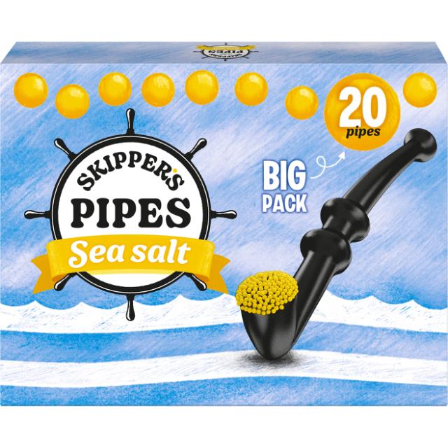 Malaco Skipper's Pipes Seasalt 20 St./340g