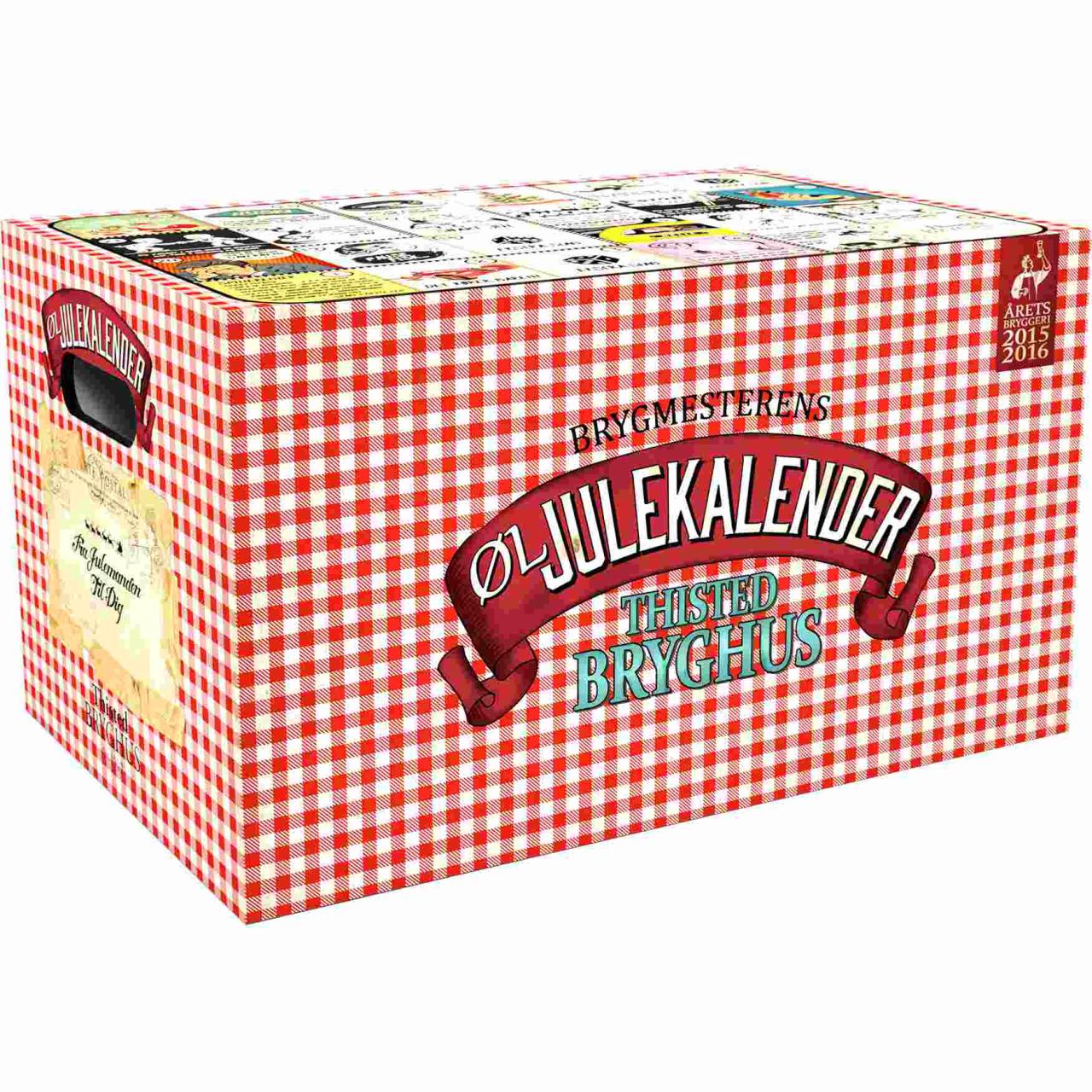 Thisted Julekalender 24x0,33l BIO Flasche