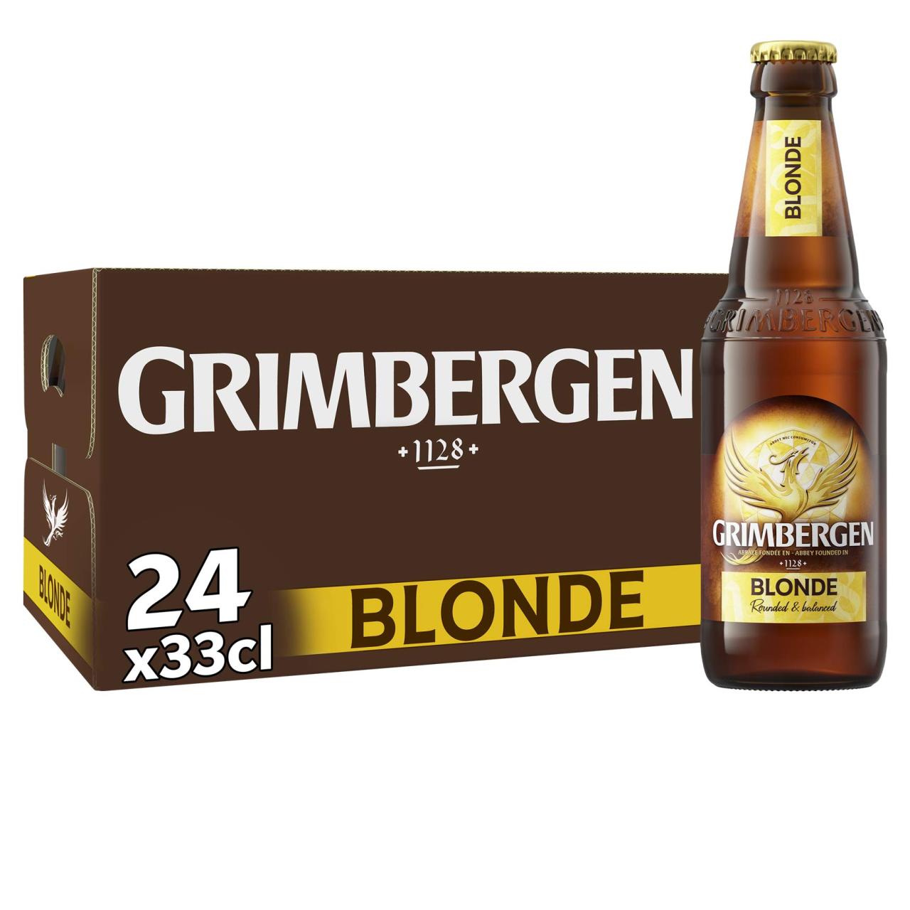 Grimbergen Blonde 6,7% 24x0,33l Flasche