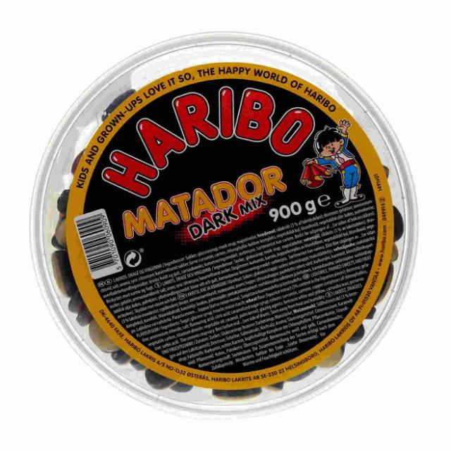 Haribo Matador Mix Dark Dose 900g