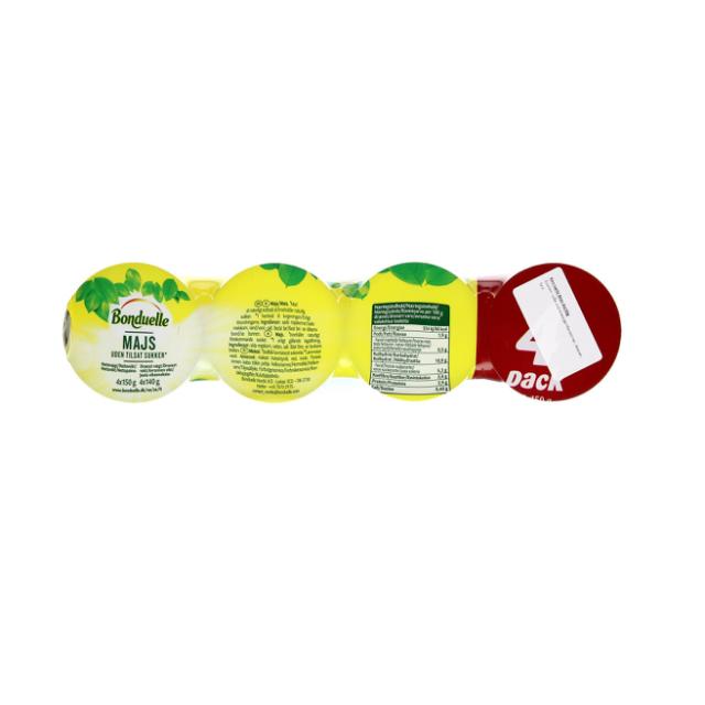 * Bonduelle majs/Mais 4 pk. 4x150g