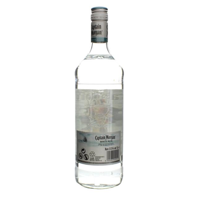 Captain Morgan White Rum 37,5% 1,0l