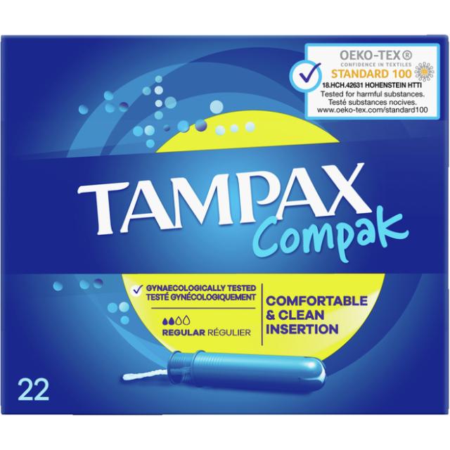 Tampax Compak Regular 22er