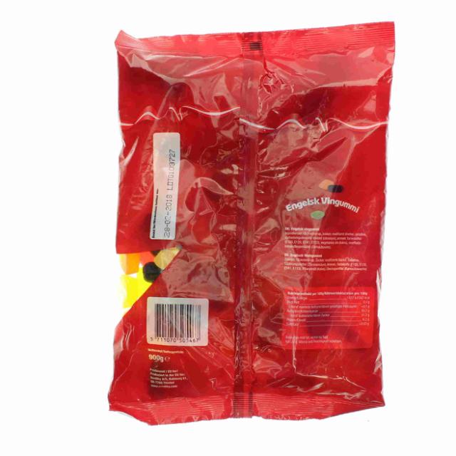 Nordthy Engelsk Vingummi 900g