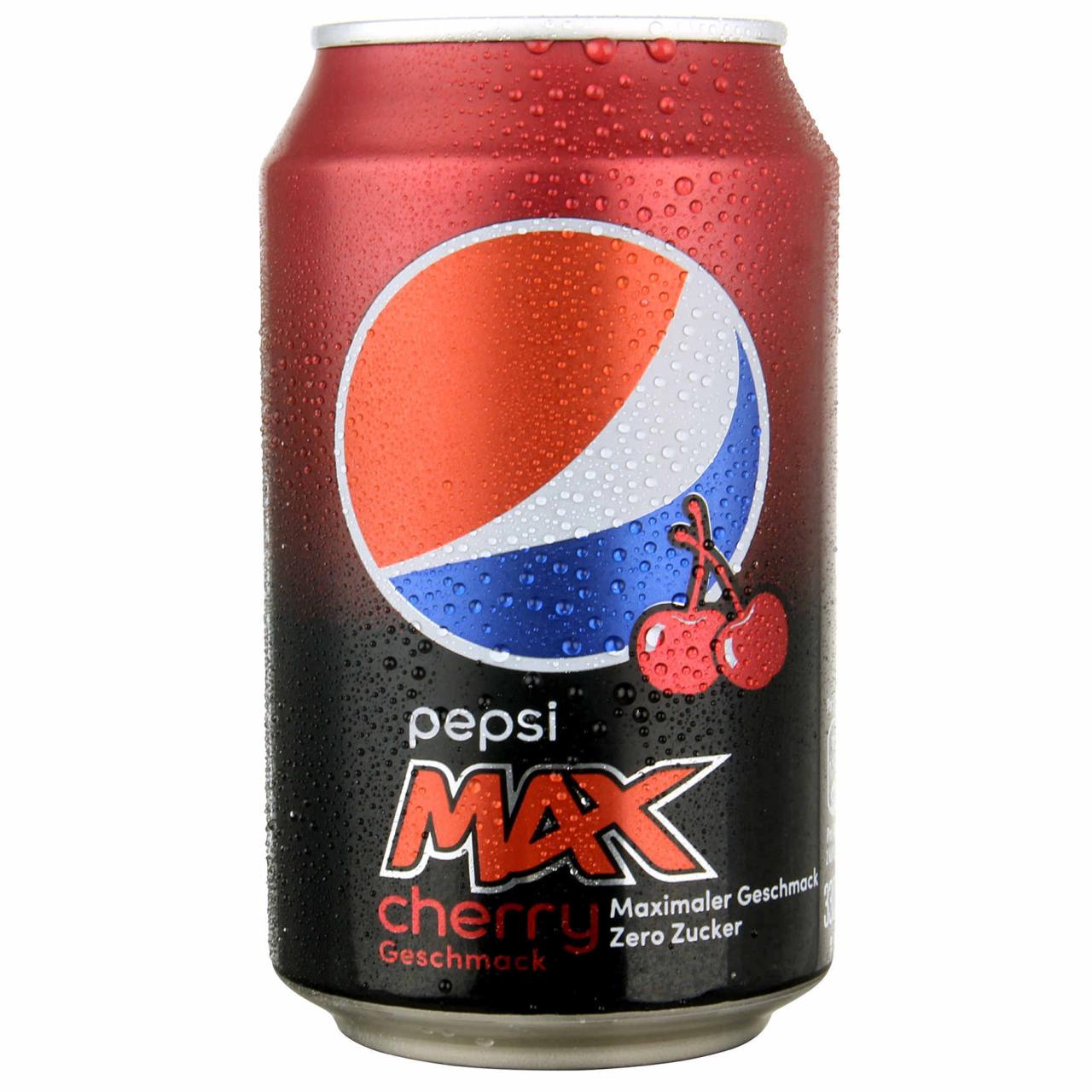 Pepsi Max Cherry 24/0,33L Dose