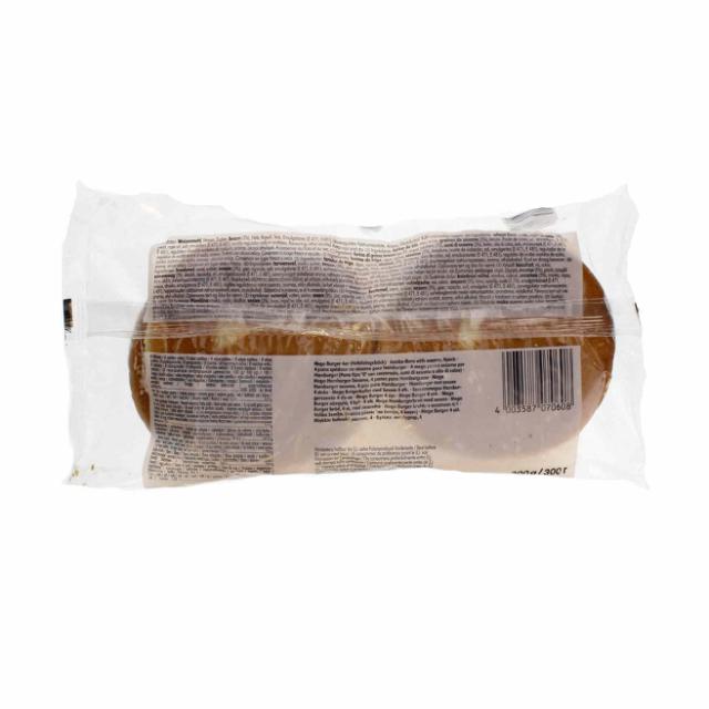 Nordthy Mega Burger Boller 4 stk. 300g