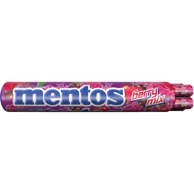 Mentos Jumbo Roll Berry Mix 8er 296g
