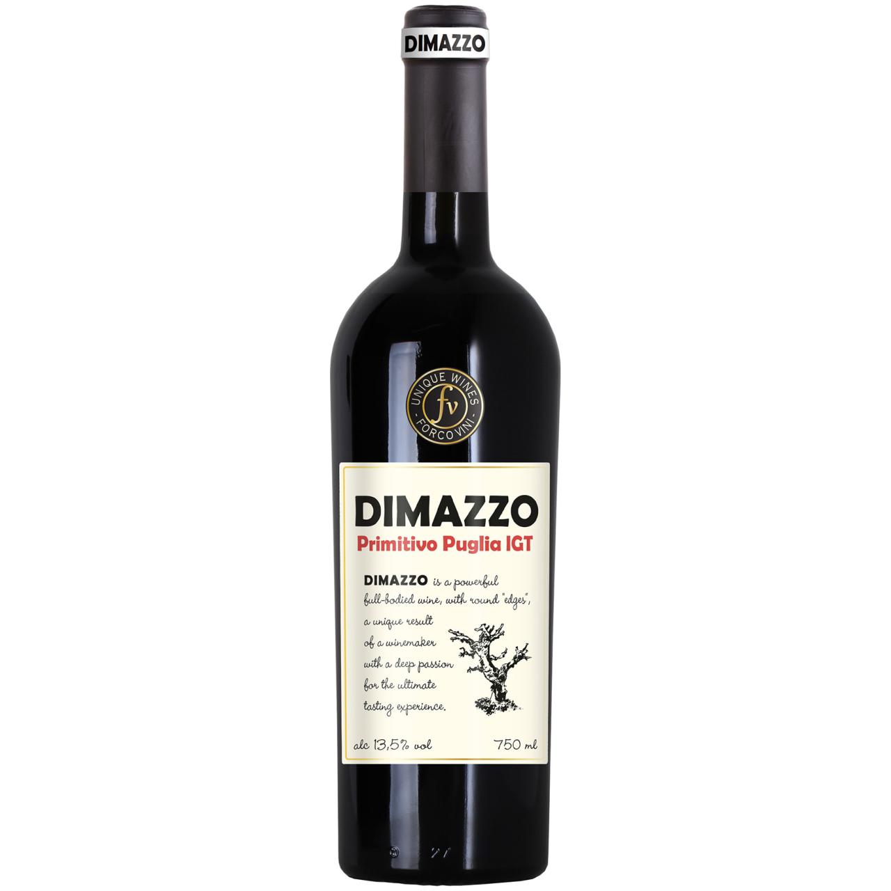 Dimazzo Primitivo Puglia IGT 13,5% 0,75l