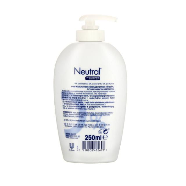 Neutral Flydende håndsæbe/flüssige Seife 250ml