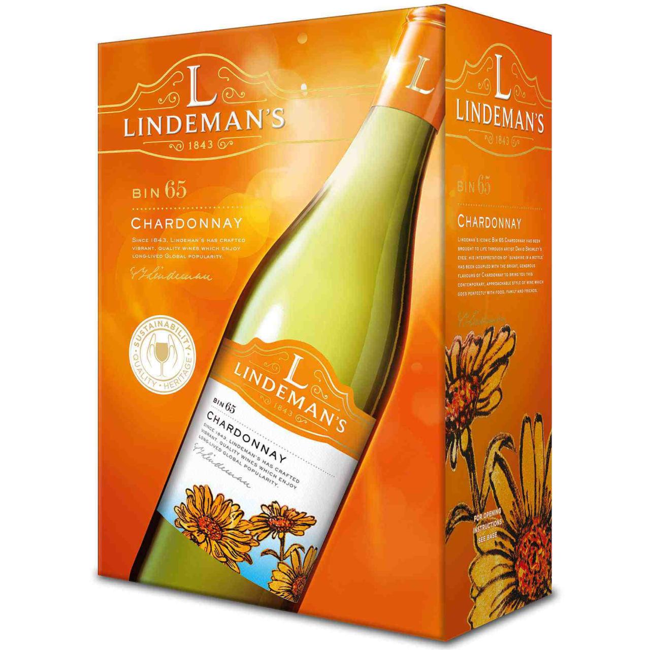 Lindeman's Bin 65 Chardonnay 13% 3,0l BIB