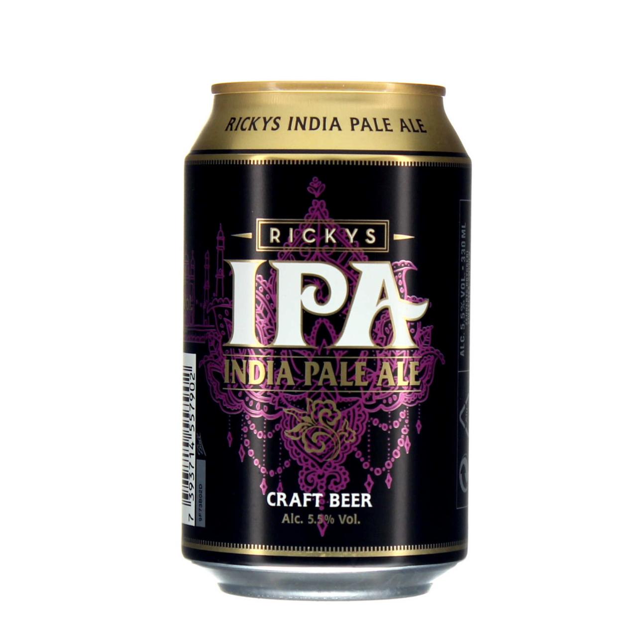 Rickys IPA 5,5% 24x0,33l Dose