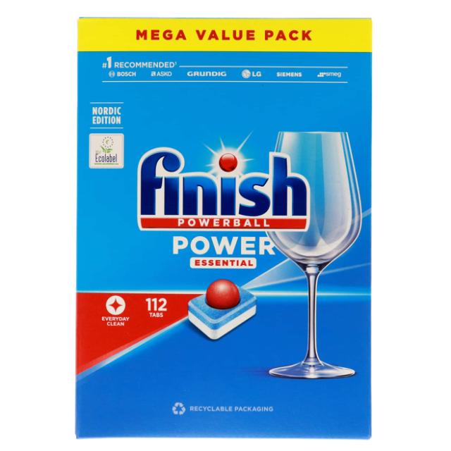 * Finish 112 tabs All in One Deep Clean