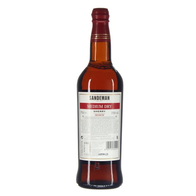 Sandeman Medium Dry Sherry 15% 0,75l