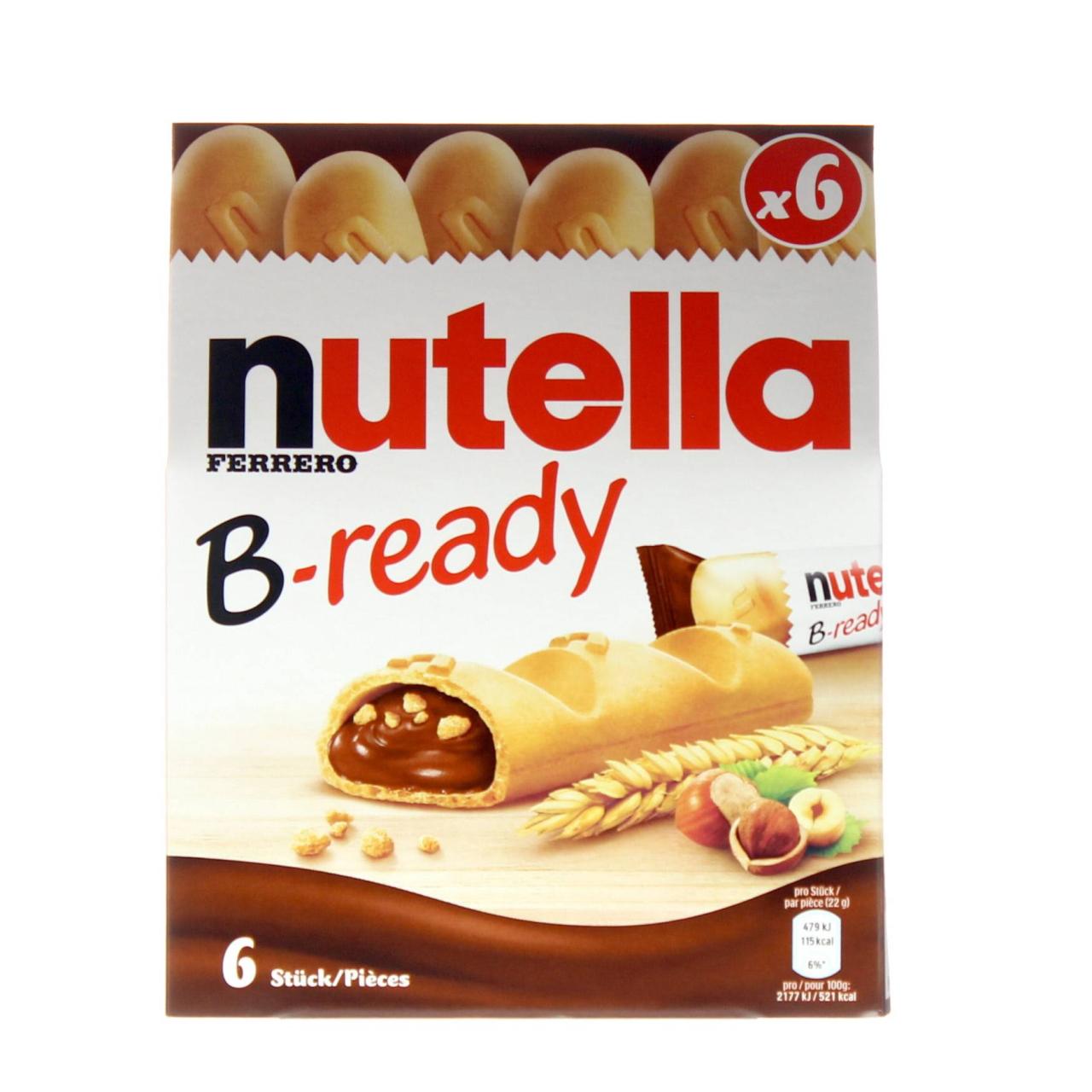 Nutella B-Ready 6 pk. 132g