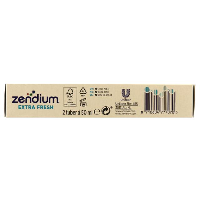 Zendium Extra Fresh 2x50ml