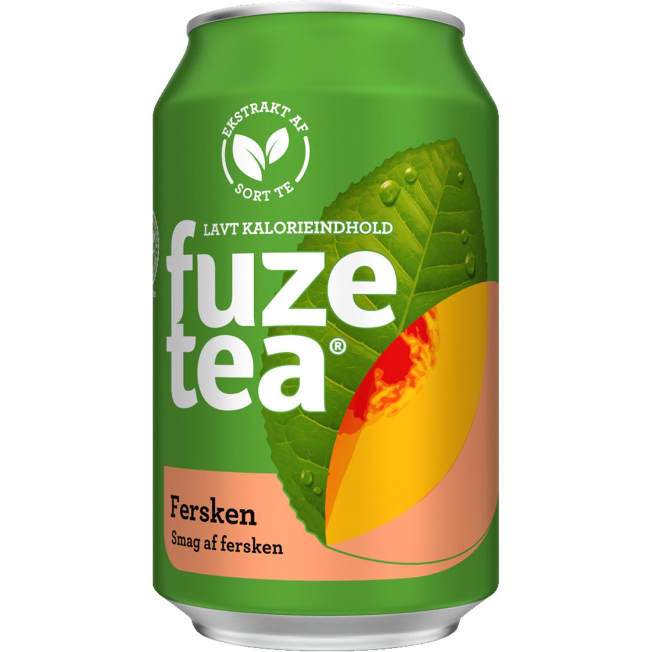 Fuze Tea Black Peach 24/0,33l Dose