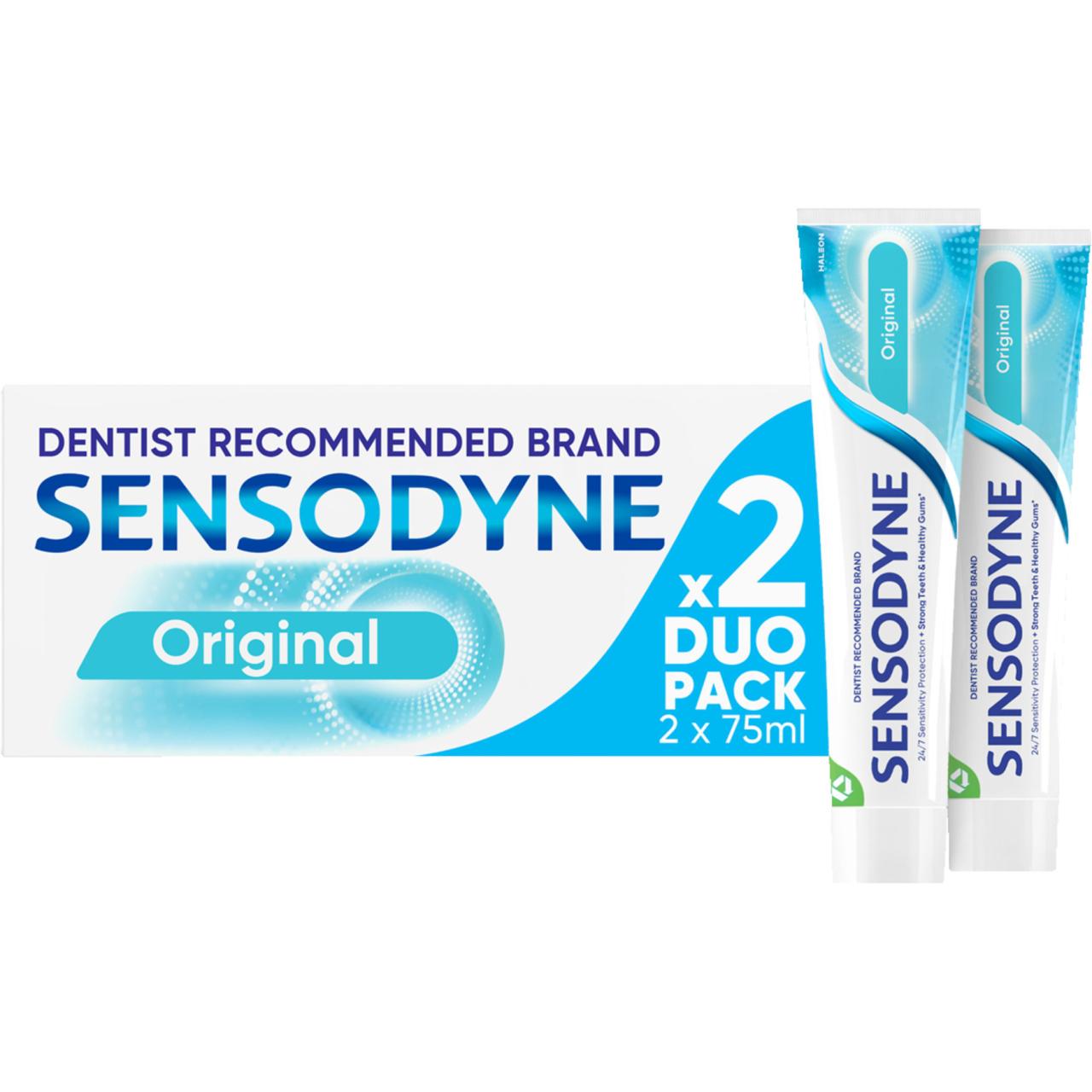 Sensodyne Original Zahnpasta 2 x 75ml