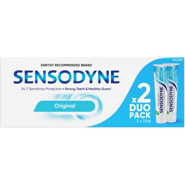 Sensodyne Original Zahnpasta 2 x 75ml
