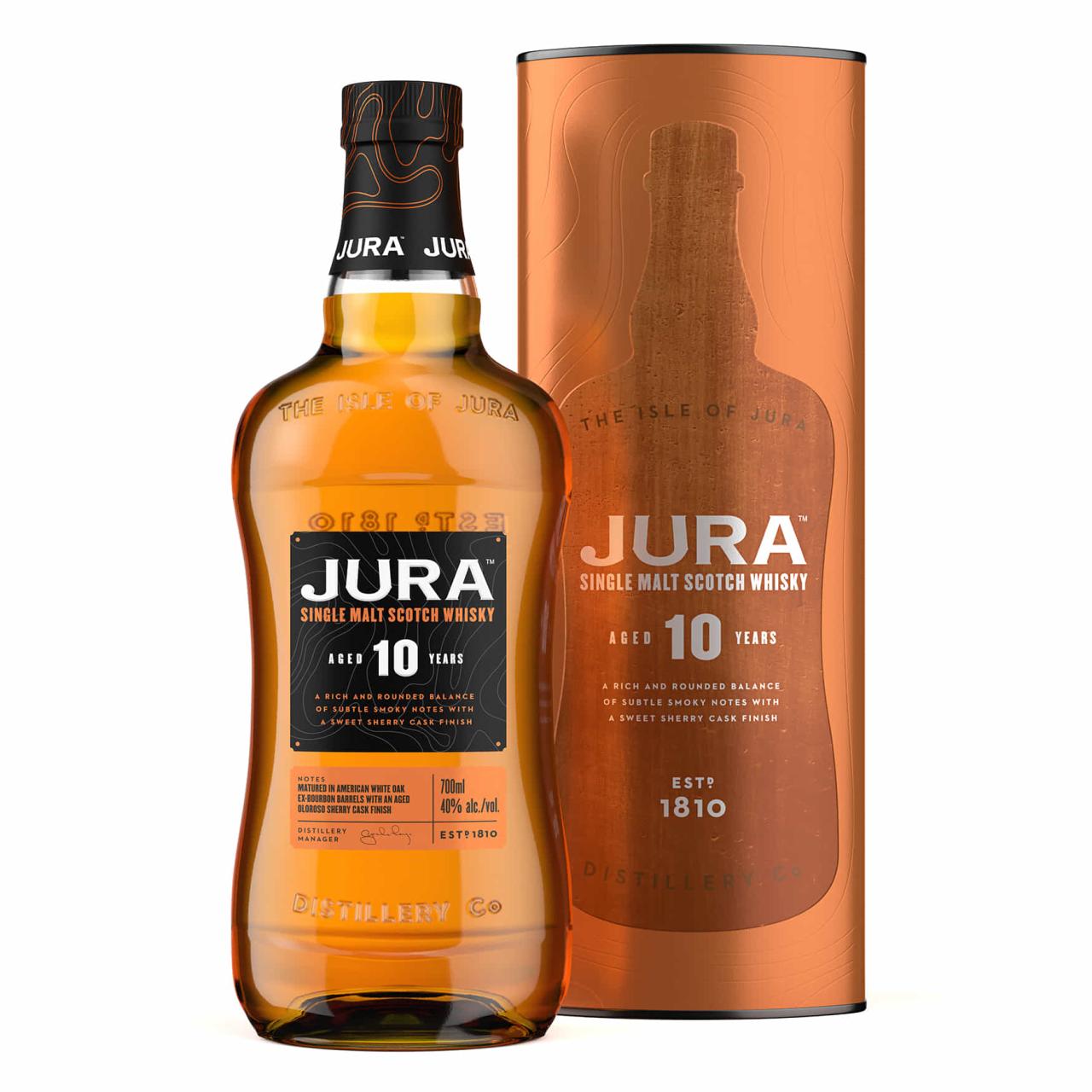 Jura 10YO Single Malt Scotch Whisky 40% 0,7L