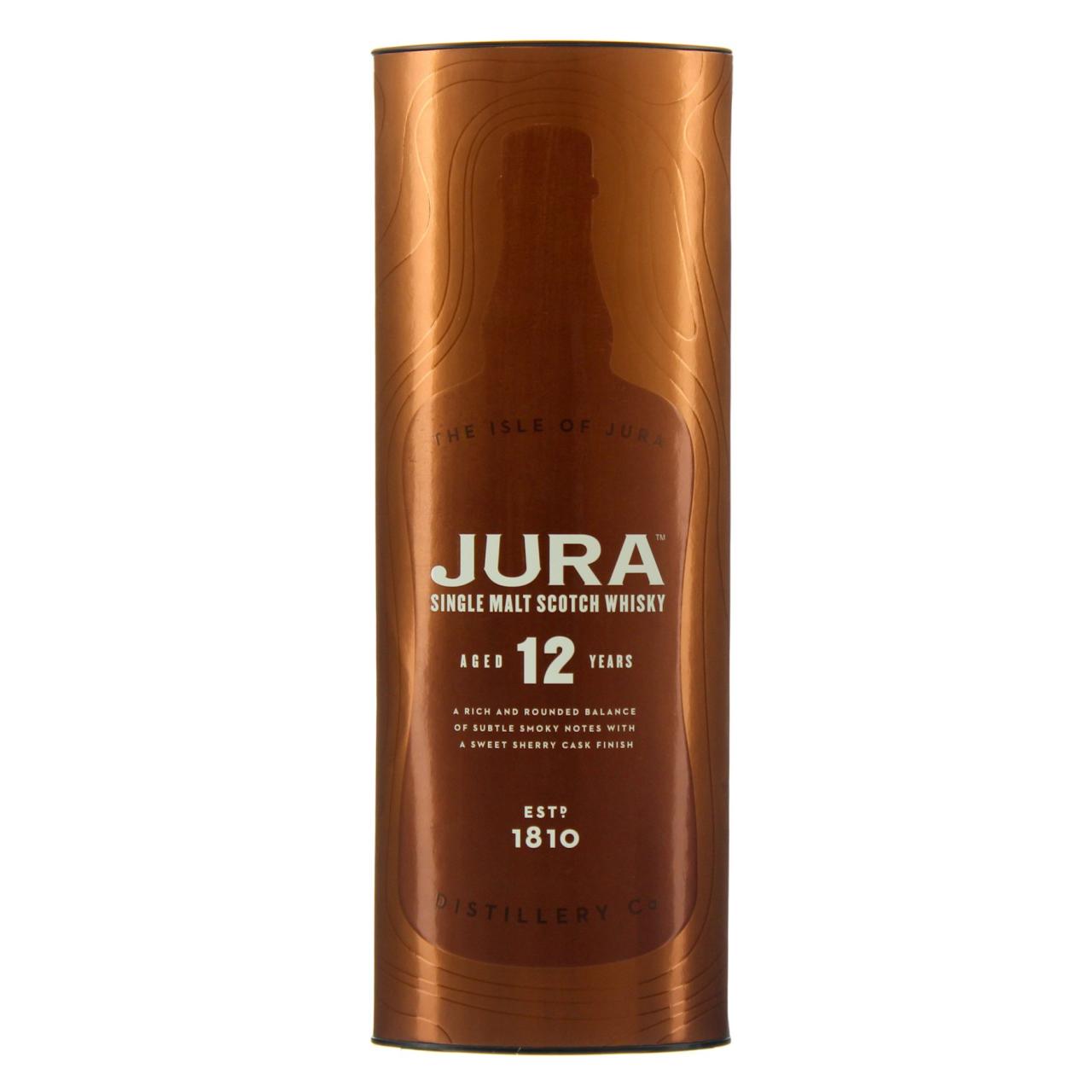 Jura 12YO Single Malt Scotch Whisky 40% 0,7L
