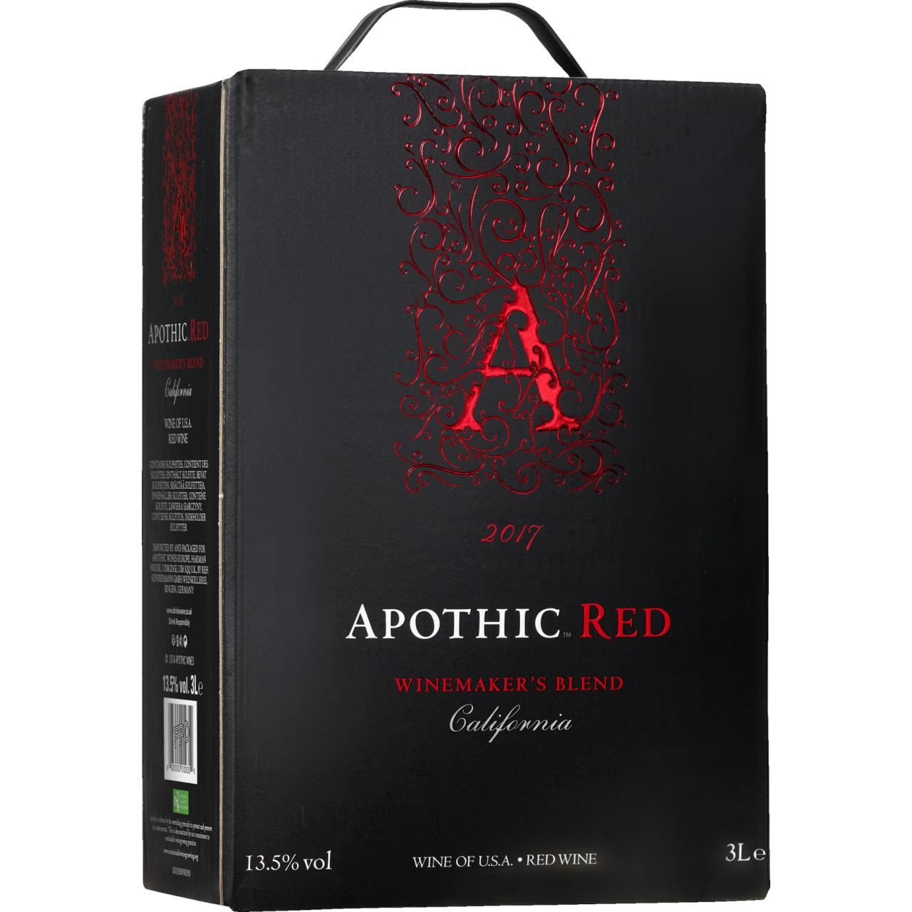 Apothic Red 13,5% 3l BIB