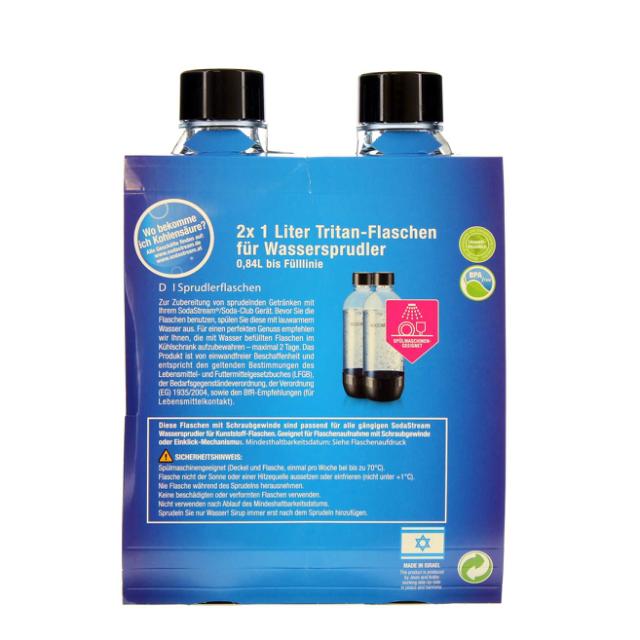 Sodastream 2x1l PET-Flasche