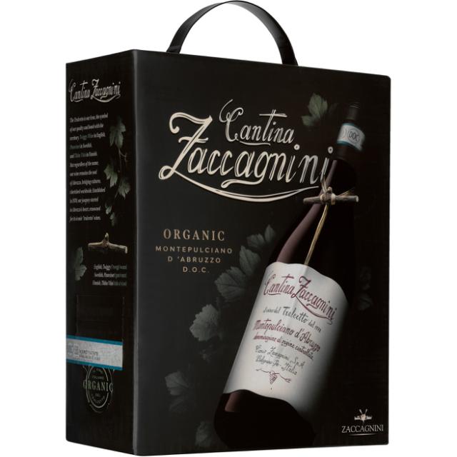 Cantina Zaccagnini Organic Montepulciano 3l BIB