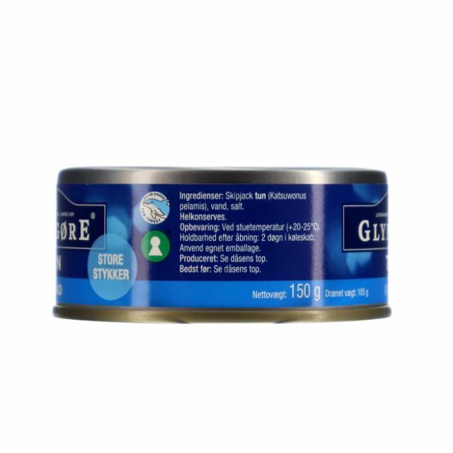 Glyngøre MSC Tun i vand/Thunfisch in Wasser 150g