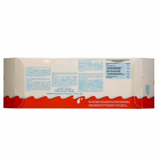 Ferrero Kinder Bueno Big White 312g