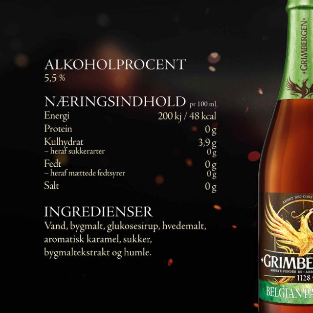 * Grimbergen Bel. Pale Ale 5,5% 24x0,33l Flasche