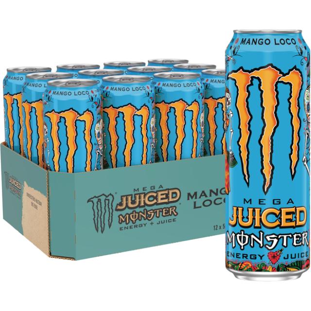 Monster Energy Mango Loco 12x0,5l Dose